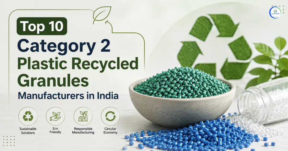 Top 10 Category 2 Plastic Recycled Granules Manufacturers in India