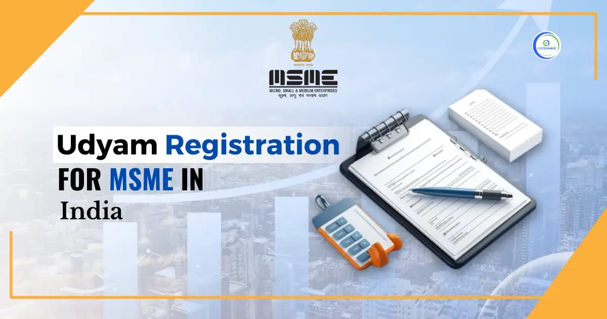 Udyam Registration for MSME In India