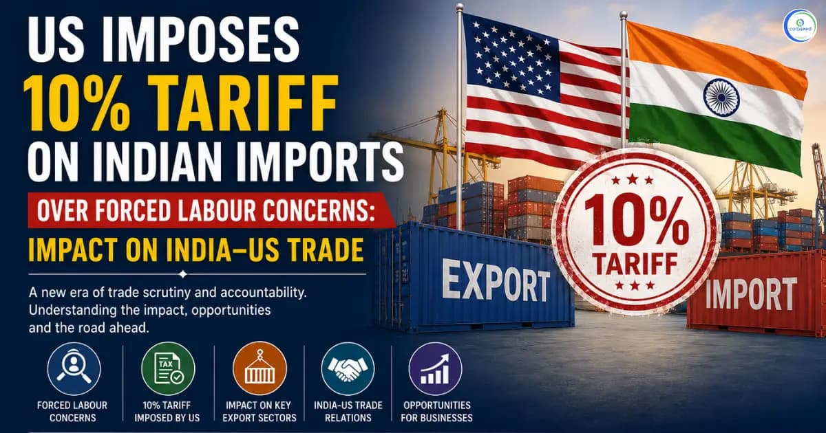 US Imposes 10% Tariff on Indian Imports Over Forced Labour Concerns: A Complete Compliance Guide for Exporters