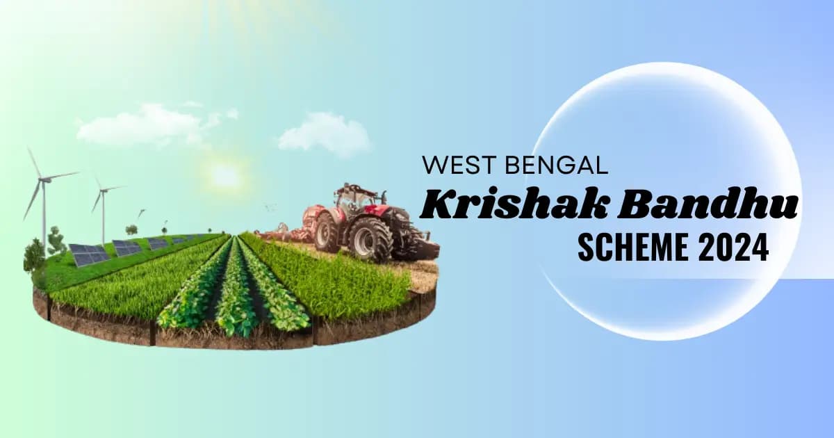 Relaunching West Bengal Krishak Bandhu Scheme 2024