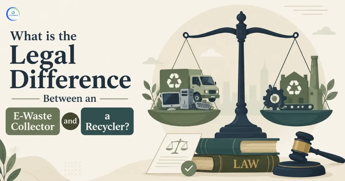What is the Legal Difference Between an E-Waste Collector and a Recycler?