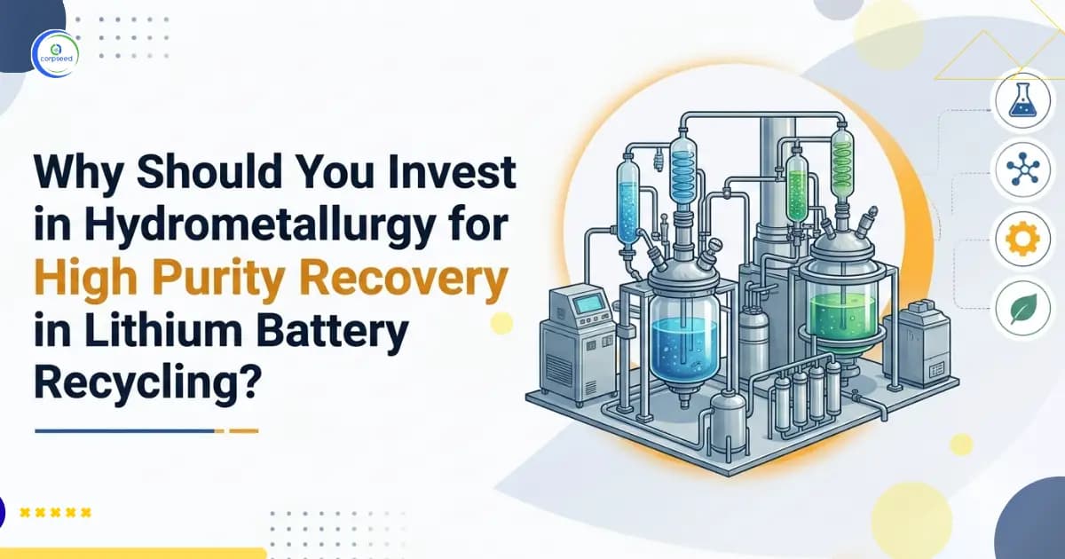 Why Should You Invest in Hydrometallurgy for High Purity Recovery in Lithium Battery Recycling?