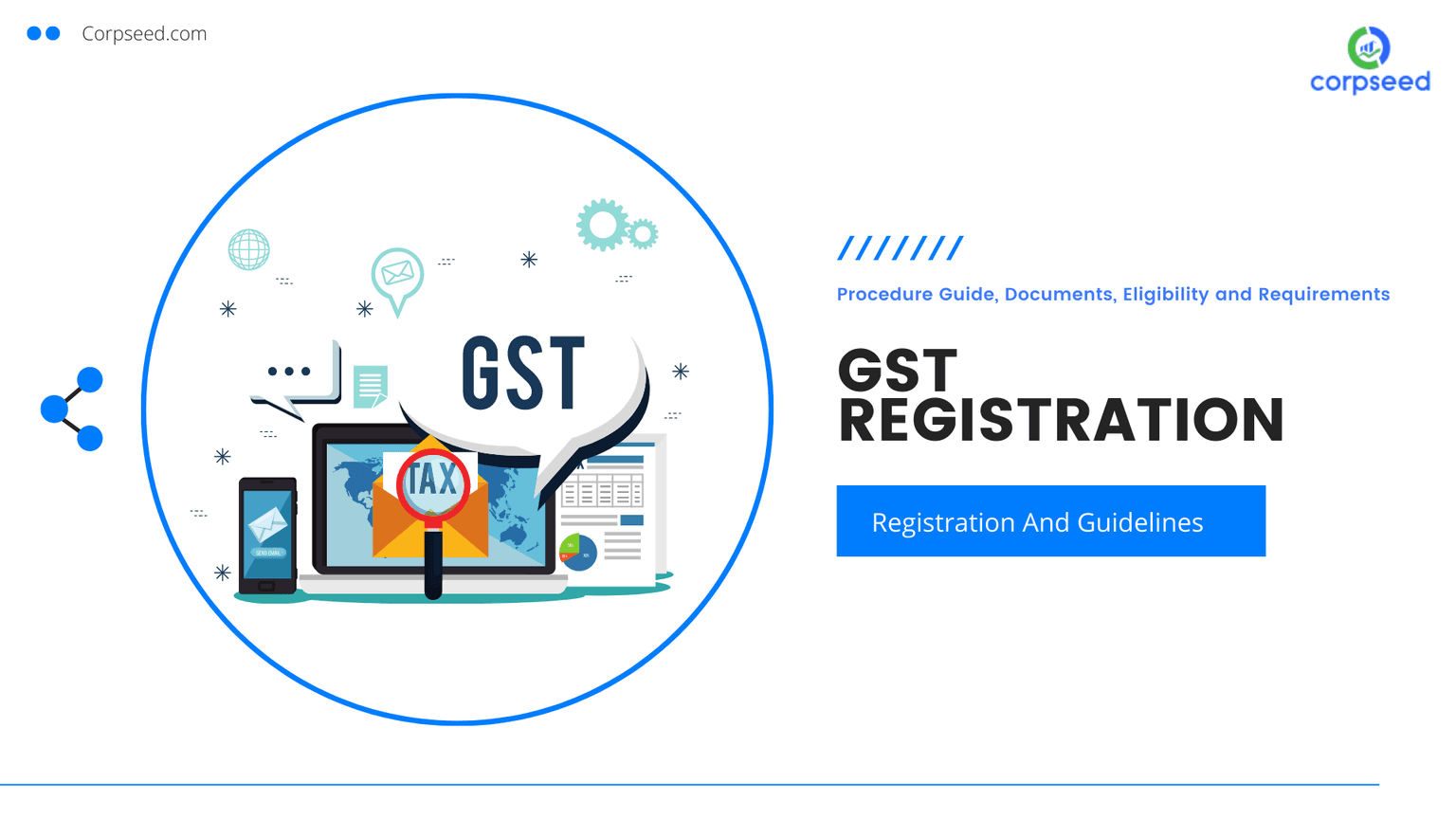GST Registration - Procedure Guide, Documents, Eligibility and Requirements