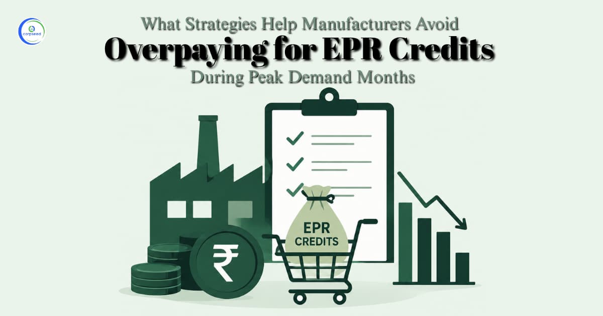 What Strategies Help Manufacturers Avoid Overpaying for EPR Credits During Peak Demand Months?