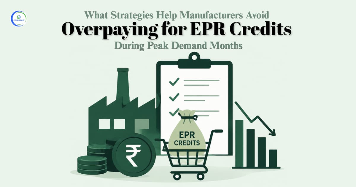 What Strategies Help Manufacturers Avoid Overpaying for EPR Credits During Peak Demand Months?